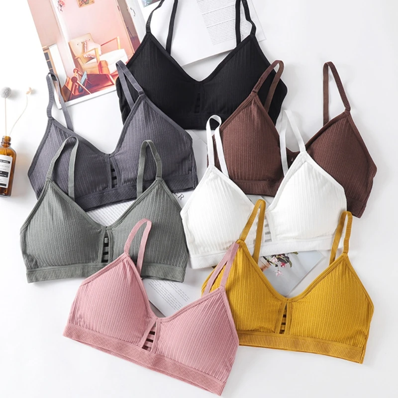 Бюстгальтер женский, однотонный, бесшовный, без косточек, с V-образным вырезом
Бюстгальтер женский, однотонный, бесшовный, без косточек, с V-образным вырезом