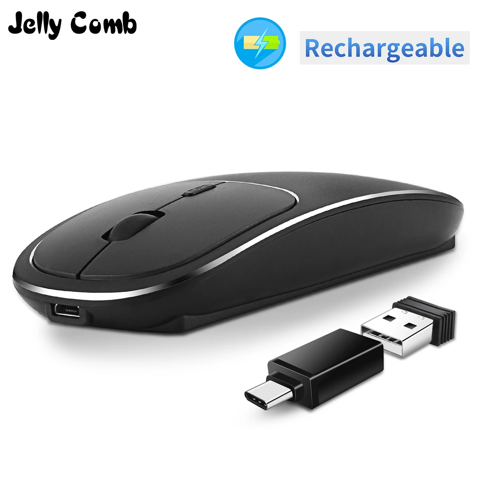 Мышь Jelly Comb USB C беспроводная аккумуляторная, 2,4 ГГц, тонкая, бесшумная
Мышь Jelly Comb USB C беспроводная аккумуляторная, 2,4 ГГц, тонкая, бесшумная