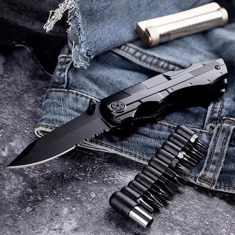 Multitool Folding Pocket EDC Pliers Wire Cutter Camping Outdoor Survival hunting Screwdriver Kit Bits Bottle Opener Hand Tool
Multitool Folding Pocket EDC Pliers Wire Cutter Camping Outdoor Survival hunting Screwdriver Kit Bits Bottle Opener Hand Tool