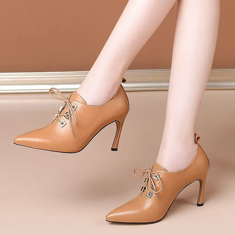 ALLBITEFO high quality genuine leather brand high heels office ladies shoes autumn women high heel shoes women heels women shoes
ALLBITEFO high quality genuine leather brand high heels office ladies shoes autumn women high heel shoes women heels women shoes