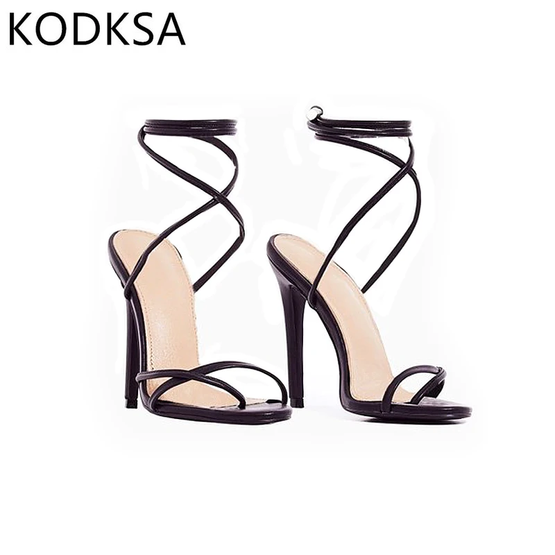 2021 New European Summer Sandals Candy Color Point Toe Lace Ankle Strap Party High Heels Pumps Thin Heel Sandals Lady
2021 New European Summer Sandals Candy Color Point Toe Lace Ankle Strap Party High Heels Pumps Thin Heel Sandals Lady