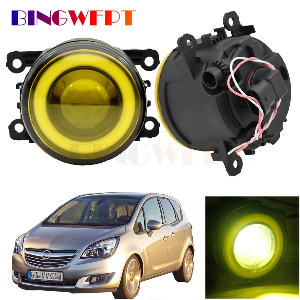 2 X Автомобильный передний бампер, противотуманные фары в сборе, светодиодсветодиодный дневные ходовые огни «ангельские глазки» DRL для Opel ... 
2 X Автомобильный передний бампер, противотуманные фары в сборе, светодиодсветодиодный дневные ходовые огни «ангельские глазки» DRL для Opel ...