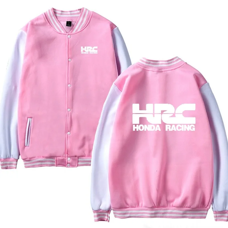 NEW Baseball Jacket HRC race motorcycle Car Logo Print Casual Hip Hop Harajuku Long Sleeve Mens Slim Fit Jacket Sweatshirts
NEW Baseball Jacket HRC race motorcycle Car Logo Print Casual Hip Hop Harajuku Long Sleeve Mens Slim Fit Jacket Sweatshirts
