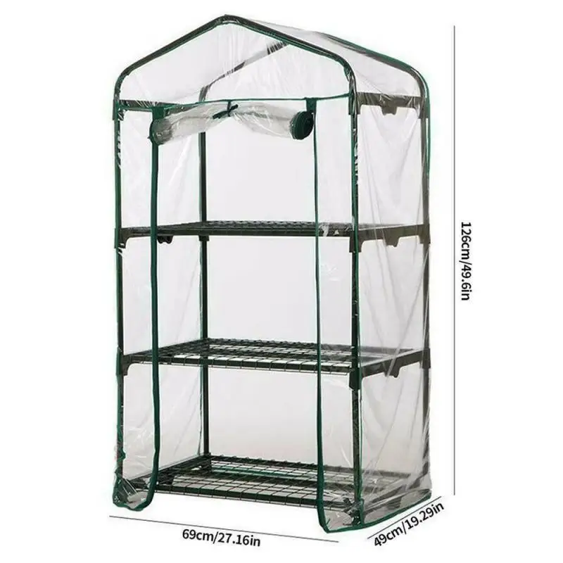 2-5 Tier Mini Greenhouse Outdoor Flower PVC Cover Portable Mini Home Garden Greenhouse Plants Waterproof Plant Cover
2-5 Tier Mini Greenhouse Outdoor Flower PVC Cover Portable Mini Home Garden Greenhouse Plants Waterproof Plant Cover