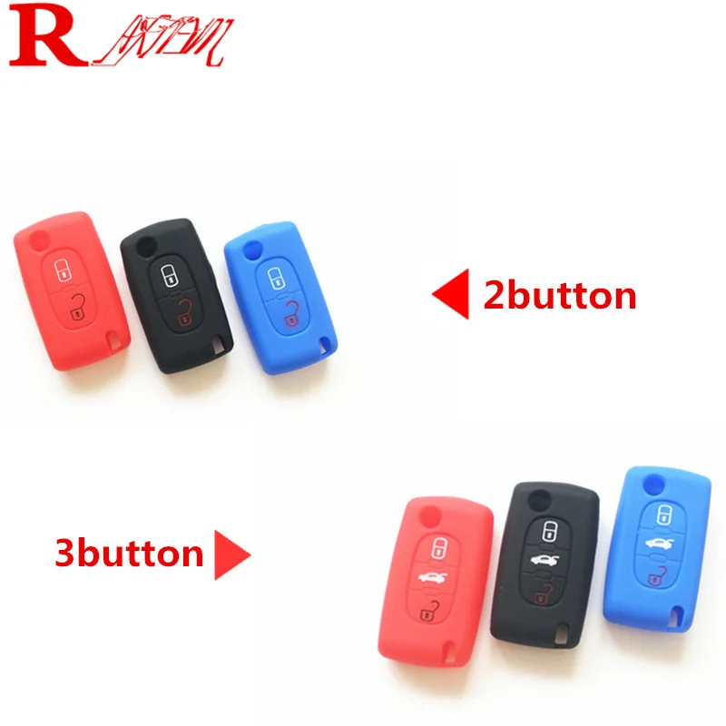 Silicone car key cover key protector for Peugeot 206 207 307 308 407 408 508 3008 607 RCZ /Citroen C2 C3 C4 C4L C5 C6 C7 Quatre
Silicone car key cover key protector for Peugeot 206 207 307 308 407 408 508 3008 607 RCZ /Citroen C2 C3 C4 C4L C5 C6 C7 Quatre