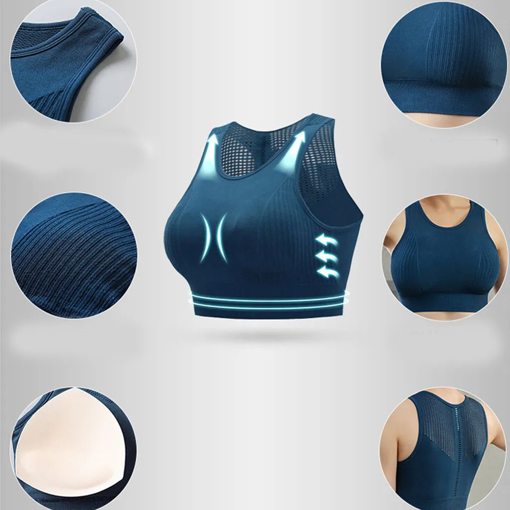 Breathable Sports Bra Top Fitness Women Padded Sport Bra for Running Yoga Breathable Gym Seamless Crop Bra Vest Sportswear
Breathable Sports Bra Top Fitness Women Padded Sport Bra for Running Yoga Breathable Gym Seamless Crop Bra Vest Sportswear