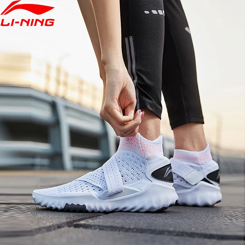 (Break Code)Li Ning женские 3D носки обуви PRO дышащие высокие подкладки li ning спортивная