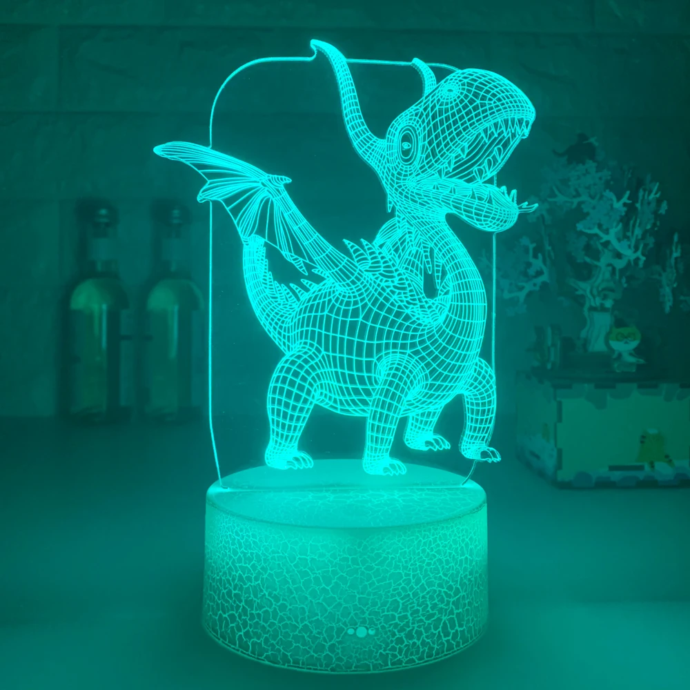 LANTERNCOOL New 3D LED Night Light Dinosaur Series Lamp 16Colors Change Night light Remote Control Table Lamps Toys Gift For Kid
LANTERNCOOL New 3D LED Night Light Dinosaur Series Lamp 16Colors Change Night light Remote Control Table Lamps Toys Gift For Kid
