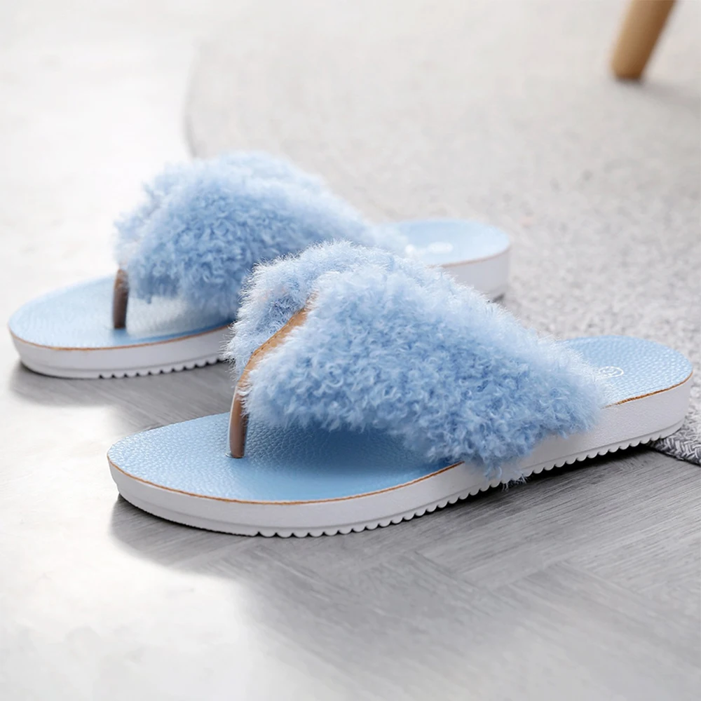 Furry Flip Flops Women Fashion indoor Woman Slippers for home Candy Color Fur Ladies Winter Shoes Concise Furry House Slides
Furry Flip Flops Women Fashion indoor Woman Slippers for home Candy Color Fur Ladies Winter Shoes Concise Furry House Slides