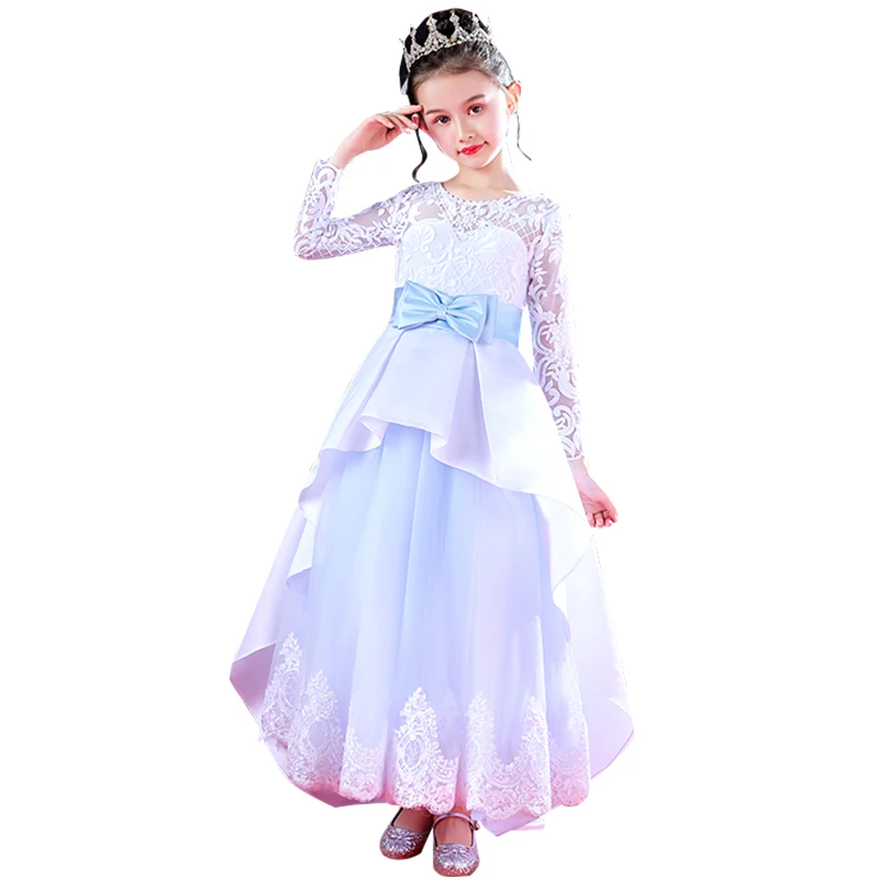Elegant Party Girl Dress Wedding Princess Long Sleeve Lace Flower Girl Dresses White Tulle Corset Sukienki Girls Dresses AE50GD
Elegant Party Girl Dress Wedding Princess Long Sleeve Lace Flower Girl Dresses White Tulle Corset Sukienki Girls Dresses AE50GD