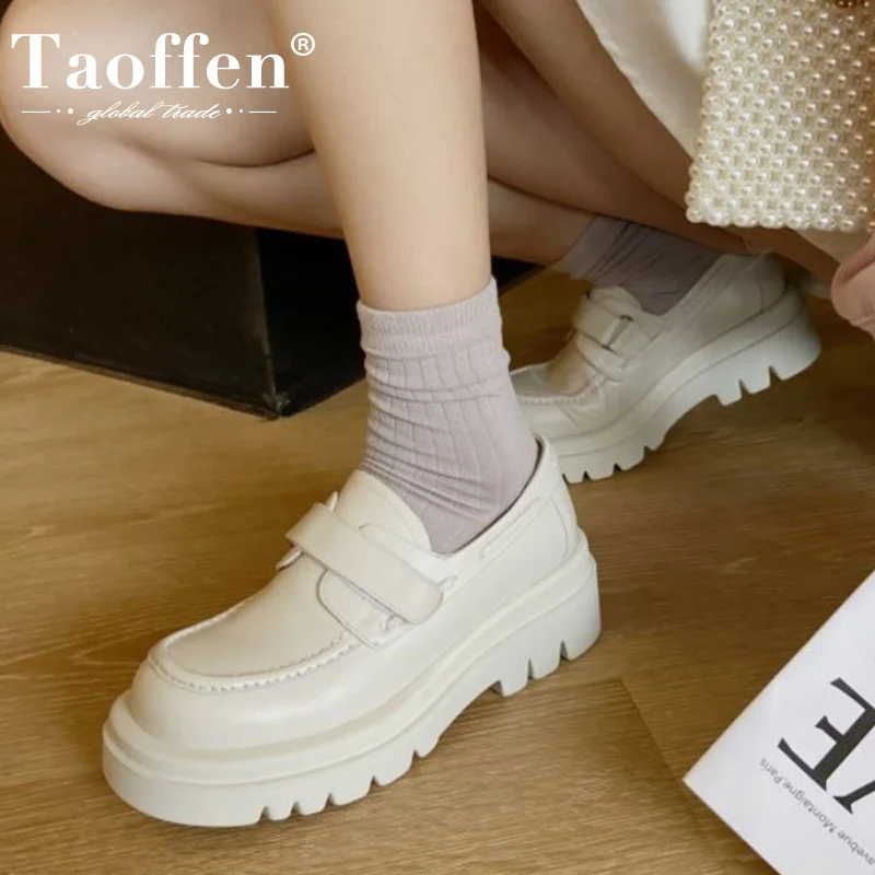 Женские туфли-лодочки Taoffen, весенние туфли из натуральной кожи с квадратным носком, модная женская обувь на квадратном каблуке, размеры 34-43
Женские туфли-лодочки Taoffen, весенние туфли из натуральной кожи с квадратным носком, модная женская обувь на квадратном каблуке, размеры 34-43