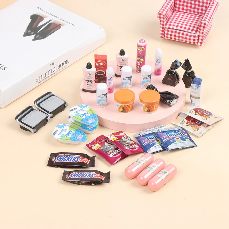 Random Doll House Supermarket Daily Necessities Miniature Food For Blyth Doll Pretend Play Kitchen Decor Accessories
Random Doll House Supermarket Daily Necessities Miniature Food For Blyth Doll Pretend Play Kitchen Decor Accessories