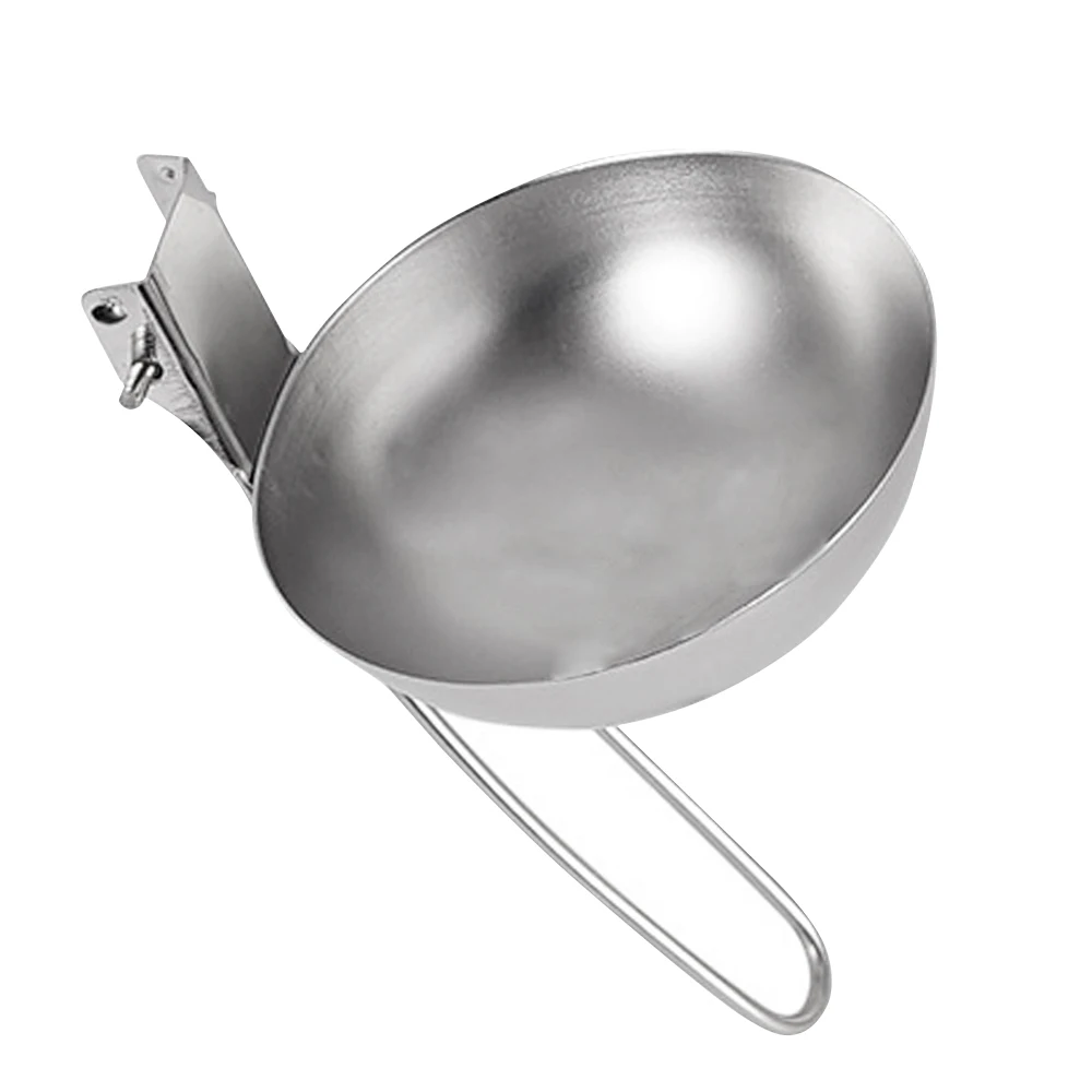 Lightweight Fishing Stainless Steel Travel Cooking Accessories Soup Ladle Cooking Utensil Tool Picnic Tools
Lightweight Fishing Stainless Steel Travel Cooking Accessories Soup Ladle Cooking Utensil Tool Picnic Tools