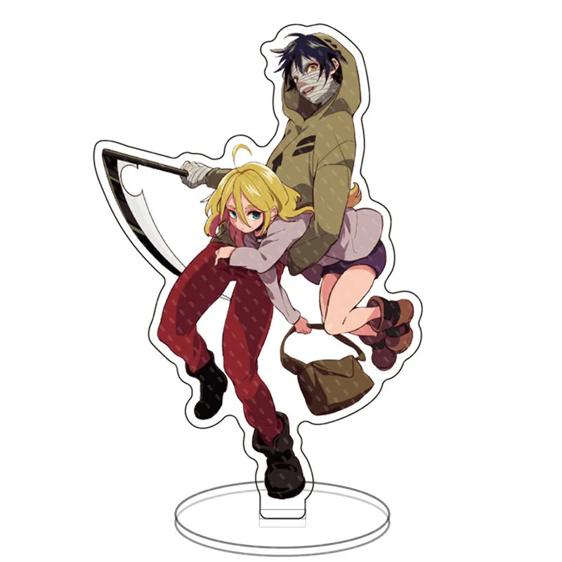 Anime 16cm Angels Of Death Figure Acrylic Stand Model Toys Ray&Zack Action Figures Decoration Cosplay Collectible Birthday Gifts
Anime 16cm Angels Of Death Figure Acrylic Stand Model Toys Ray&Zack Action Figures Decoration Cosplay Collectible Birthday Gifts