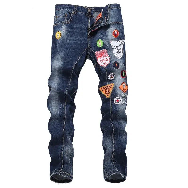 New Men's Jeans Fashion Stretch Motorcycle Pants Hole Jeans Men Multi-pocket Trousers
New Men's Jeans Fashion Stretch Motorcycle Pants Hole Jeans Men Multi-pocket Trousers