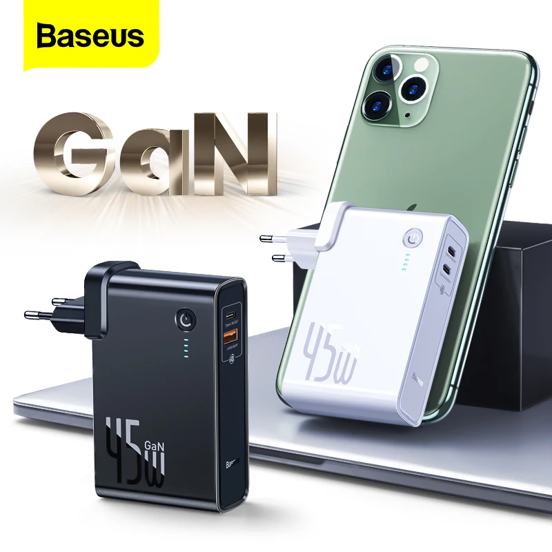 Внешний аккумулятор Baseus GaN, ёмкость 10000мАч,технология GaN, мощность 45Вт, входные и выходные порты USB C и USB, поддержка быстрой зарядки PD, подой...
Внешний аккумулятор Baseus GaN, ёмкость 10000мАч,технология GaN, мощность 45Вт, входные и выходные порты USB C и USB, поддержка быстрой зарядки PD, подой...