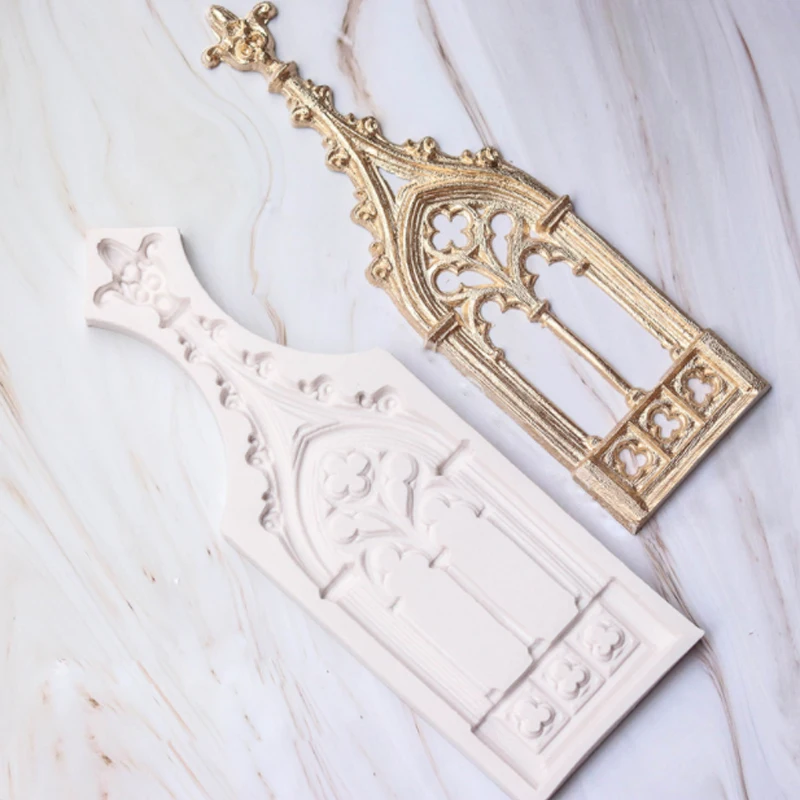 Architecture Palace Gate Molds Fondant Cakes Decor Tool Silicone Mold Sugarcraft Chocolate Baking Tool For Cakes Gumpaste Form
Architecture Palace Gate Molds Fondant Cakes Decor Tool Silicone Mold Sugarcraft Chocolate Baking Tool For Cakes Gumpaste Form