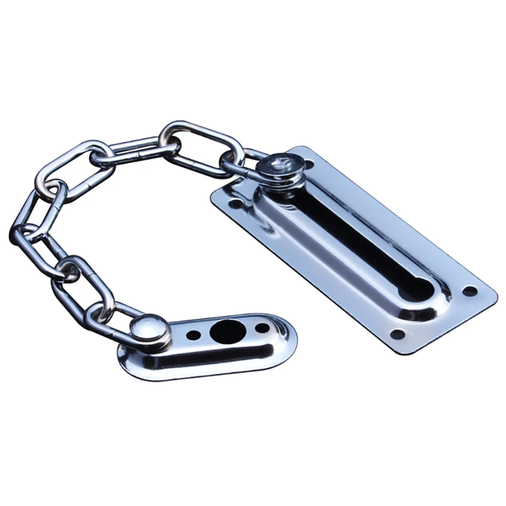 Stainless Steel Anti-Theft Chain Chain Door Guard with Spring Anti-Theft Press security Lock anti-lock Door Chain for Protection
Stainless Steel Anti-Theft Chain Chain Door Guard with Spring Anti-Theft Press security Lock anti-lock Door Chain for Protection