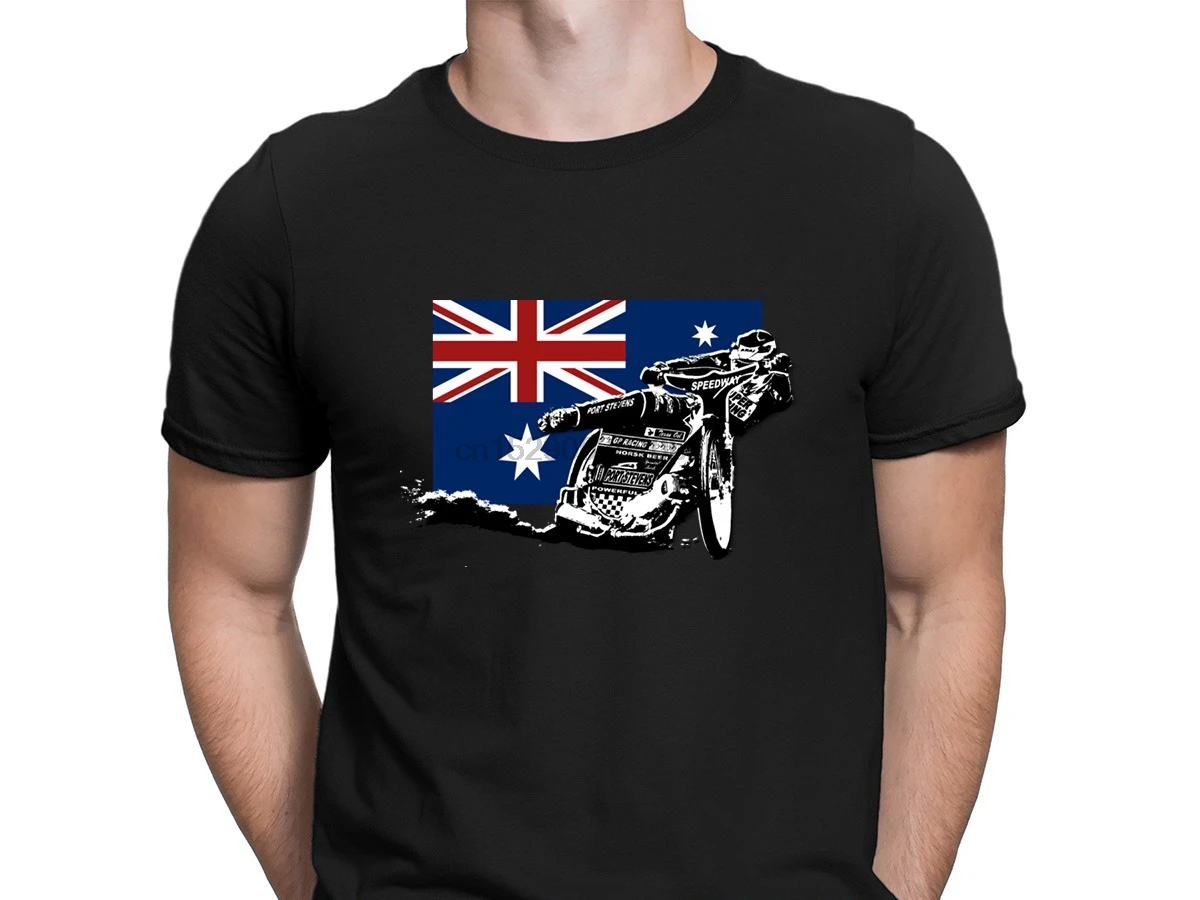 Speedway Driver Australia Flag T Shirt Spring Autumn Best Custom Hip Hop Shirt Euro Size Hot Sale Formal Fitness Clothing
Speedway Driver Australia Flag T Shirt Spring Autumn Best Custom Hip Hop Shirt Euro Size Hot Sale Formal Fitness Clothing
