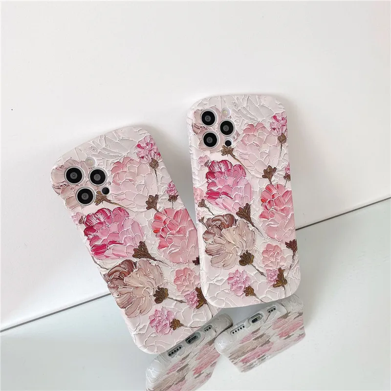 Flower Art Silicone Soft Phone Case For iPhone 7 8 Plus 2020 SE X XR XS Max 11 11Pro Max 12 12Pro Max Pro Mini Case Shell Cover
Flower Art Silicone Soft Phone Case For iPhone 7 8 Plus 2020 SE X XR XS Max 11 11Pro Max 12 12Pro Max Pro Mini Case Shell Cover