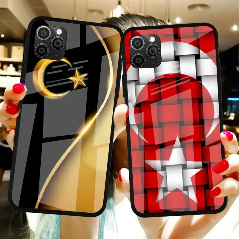 Turkey Turkish Flag Phone Case Tempered Glass For Iphone6plus 6S 7 7plus 8 X XS XSmax XR 11 12 Pro Max 12mini
Turkey Turkish Flag Phone Case Tempered Glass For Iphone6plus 6S 7 7plus 8 X XS XSmax XR 11 12 Pro Max 12mini