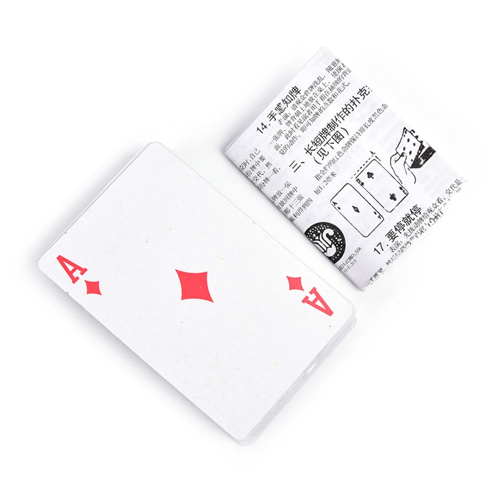 2020 Hot Selling Magic Poker Stripper Marked Trick Playing Cards Brand Svengali Taper 1 Deck Wholesale
2020 Hot Selling Magic Poker Stripper Marked Trick Playing Cards Brand Svengali Taper 1 Deck Wholesale