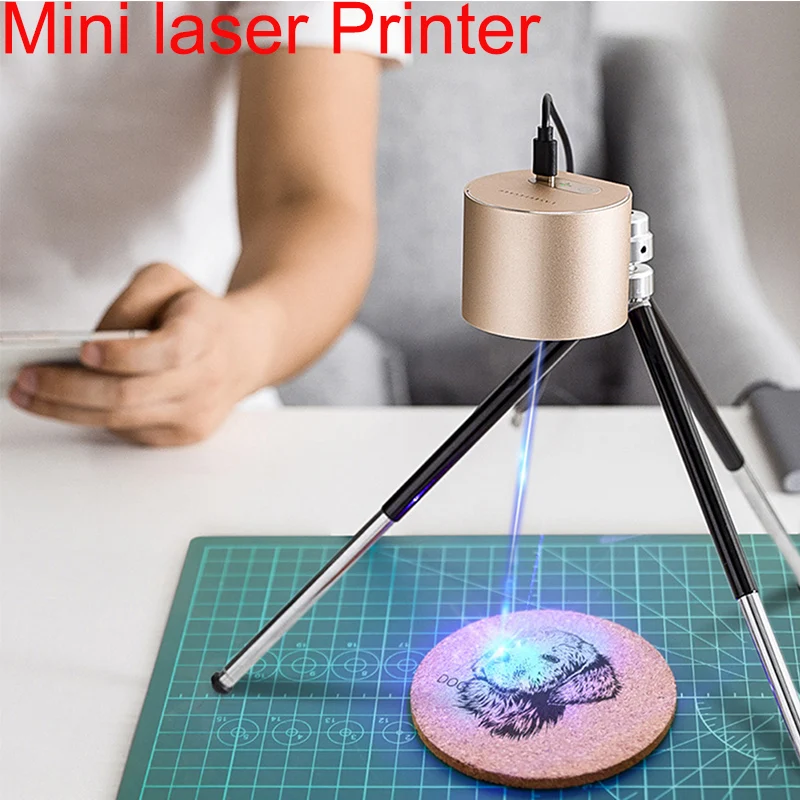 2022NEW Mini laser printer Portable Engraving Machine 3D Printer Accessories Desktop Etcher Cutter DIY Engraver Lifetime 10000
2022NEW Mini laser printer Portable Engraving Machine 3D Printer Accessories Desktop Etcher Cutter DIY Engraver Lifetime 10000