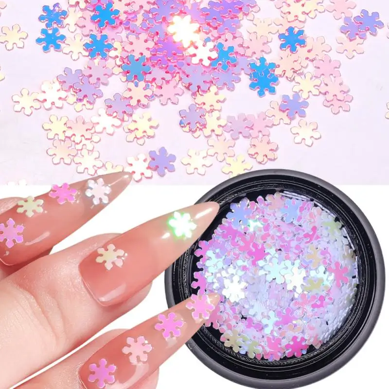 3D Holographic Laser Snowflake Patch Nail Sequins Ultra-thin Glitter Flakes Christmas Design DIY Nail Art Decorations
3D Holographic Laser Snowflake Patch Nail Sequins Ultra-thin Glitter Flakes Christmas Design DIY Nail Art Decorations