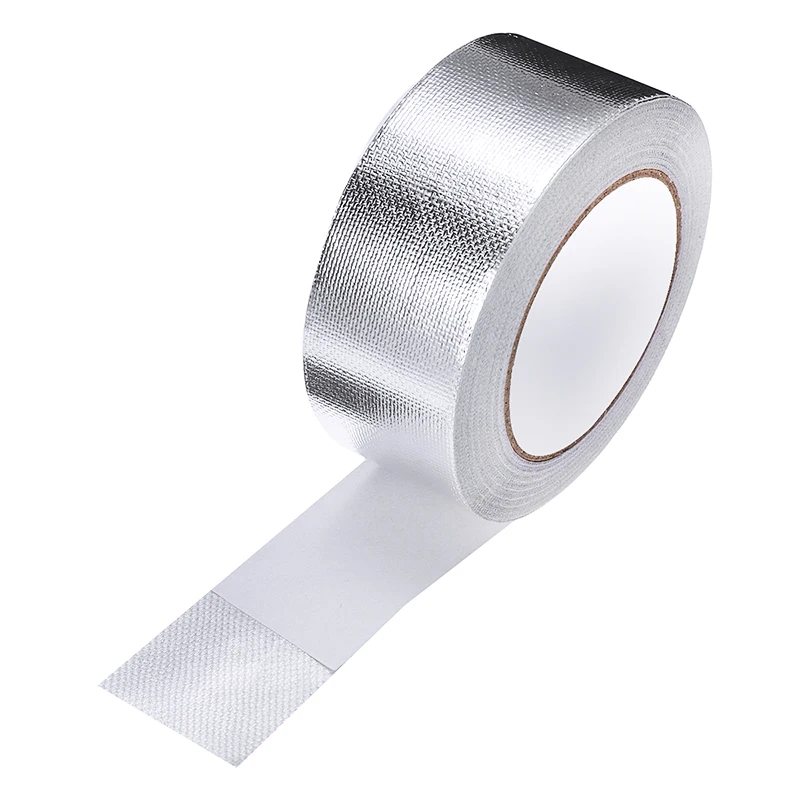 Car Motorcycle Aluminum Foil Heat Shield Tape High Temp Resistant Adhesive Exhaust Wrap Pipe Ducts Repairs Tape 25Mx5cm 
Car Motorcycle Aluminum Foil Heat Shield Tape High Temp Resistant Adhesive Exhaust Wrap Pipe Ducts Repairs Tape 25Mx5cm