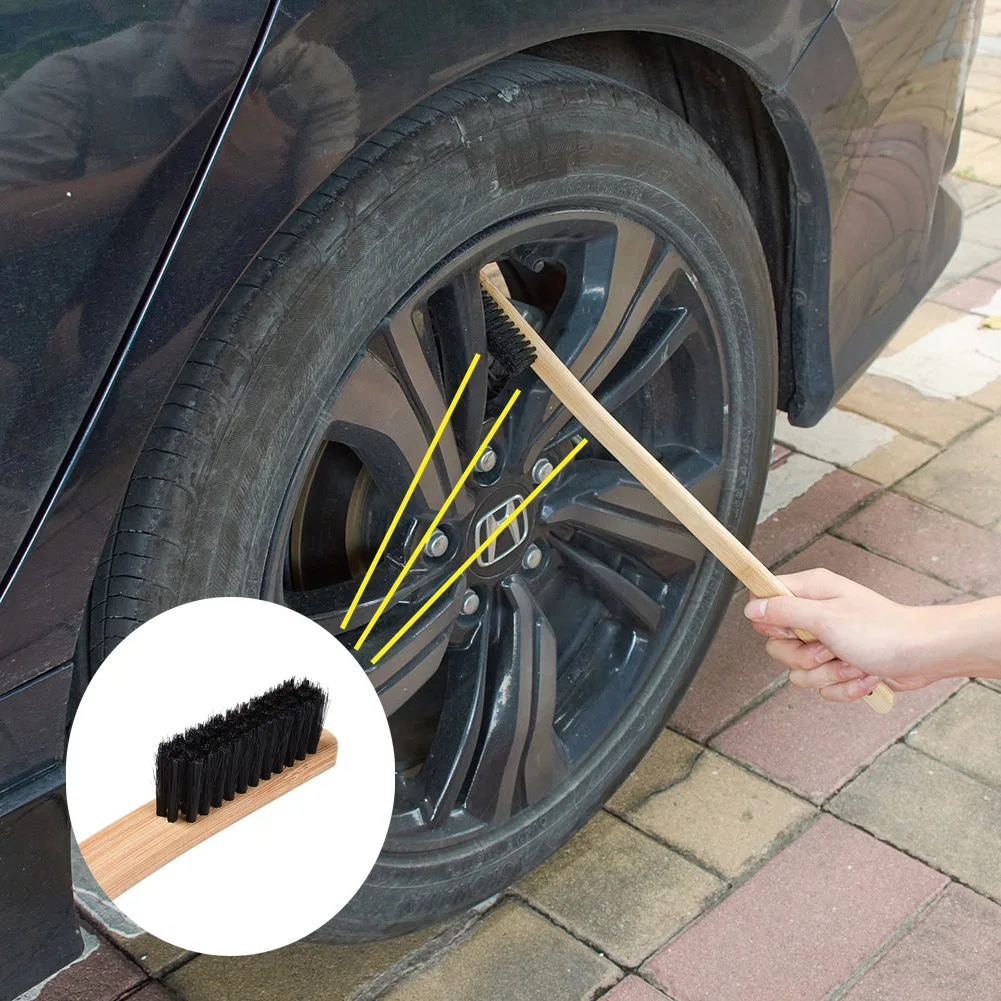 Bristle Detail Brush Deep Clean Gap Cleaning Long Wood Handle Brush Car Interior Brush Car Cleaning Tool
Bristle Detail Brush Deep Clean Gap Cleaning Long Wood Handle Brush Car Interior Brush Car Cleaning Tool