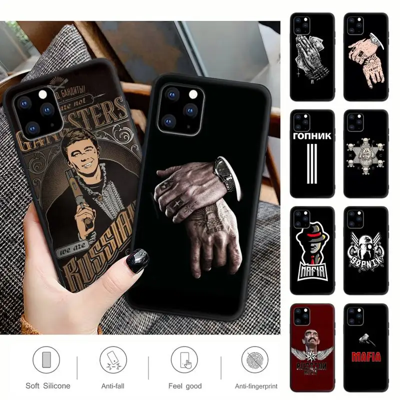 Russian Mafia Black Matte Phone Case For IPhone 12 11 Pro Max Xs X Xr 7 8 6 6s Plus 5 5s Se 2020 Cover
Russian Mafia Black Matte Phone Case For IPhone 12 11 Pro Max Xs X Xr 7 8 6 6s Plus 5 5s Se 2020 Cover
