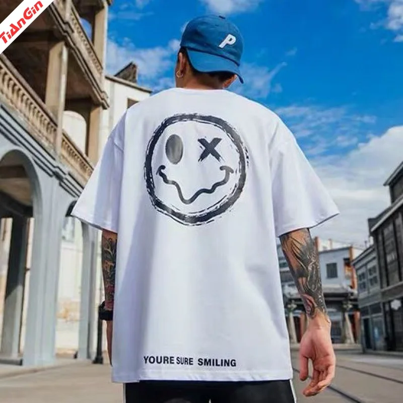 2021 New Summer Men 's T- Shirt Harajuku Oversized T- Shirt Casual Men 's T- Shirt O-neck Hip-hop Sports Top Print Loose Tees
2021 New Summer Men 's T- Shirt Harajuku Oversized T- Shirt Casual Men 's T- Shirt O-neck Hip-hop Sports Top Print Loose Tees
