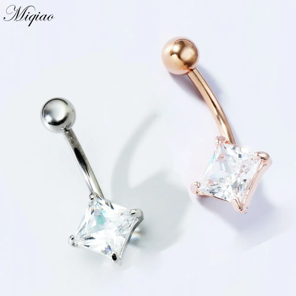 Miqiao 1pcs Popular Personality Clip Zircon Square Belly Button Nail Exquisite Piercing Jewelry
Miqiao 1pcs Popular Personality Clip Zircon Square Belly Button Nail Exquisite Piercing Jewelry