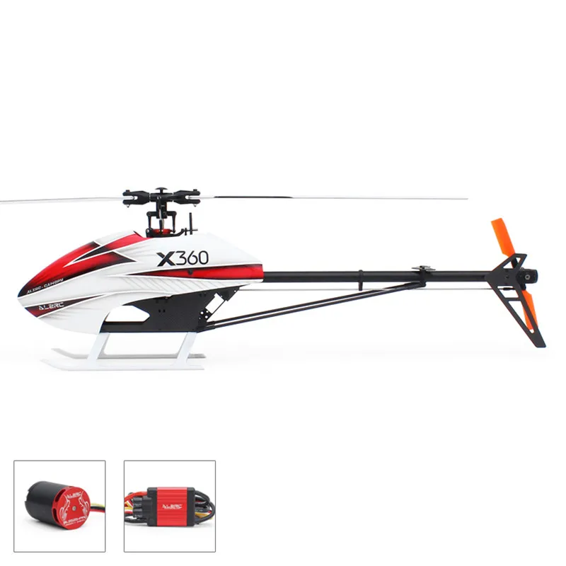 ALZRC Devil X360 FBL Combo 60A Kit с 2525 мотором V4 Brushless ESC Standard Combo|Детали и аксессуары| |