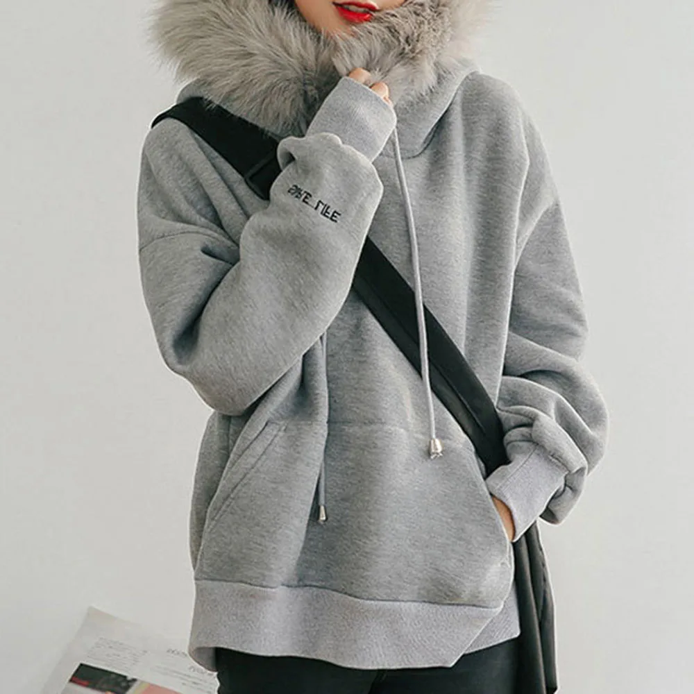 Women Hoodies Solid Color Zip Up Pocket Oversized Harajuku Korean Sweatshirts Female Long Sleeve Hooded Streetwear Casual Top
Women Hoodies Solid Color Zip Up Pocket Oversized Harajuku Korean Sweatshirts Female Long Sleeve Hooded Streetwear Casual Top