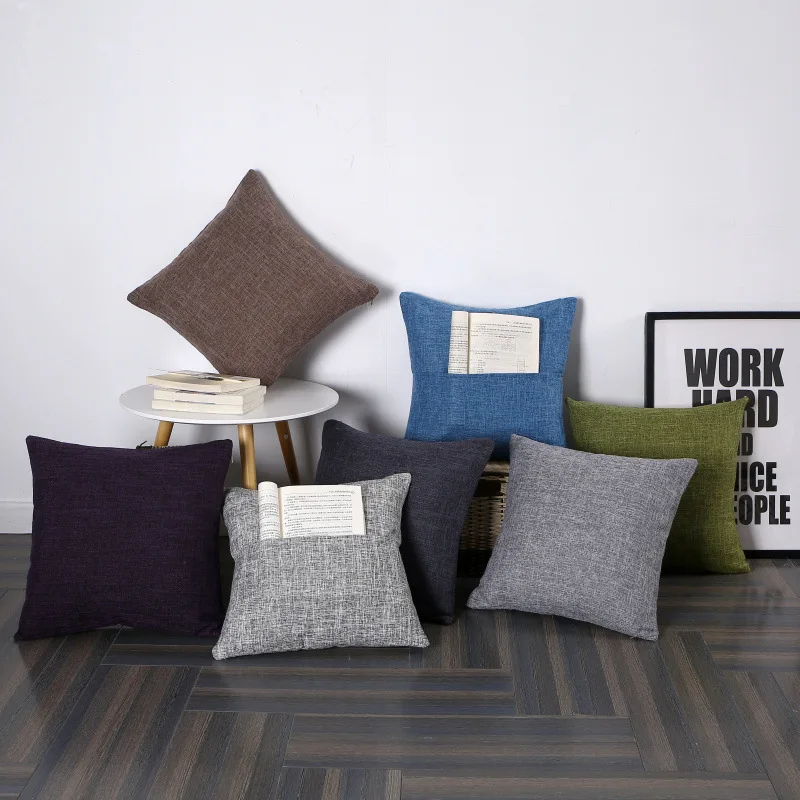 Linen GIGIZAZA Modern Simple Cushion Cover 45 X 45 Sofa Office Home Decorative Throw Pillow Cover Set Of 2
Linen GIGIZAZA Modern Simple Cushion Cover 45 X 45 Sofa Office Home Decorative Throw Pillow Cover Set Of 2