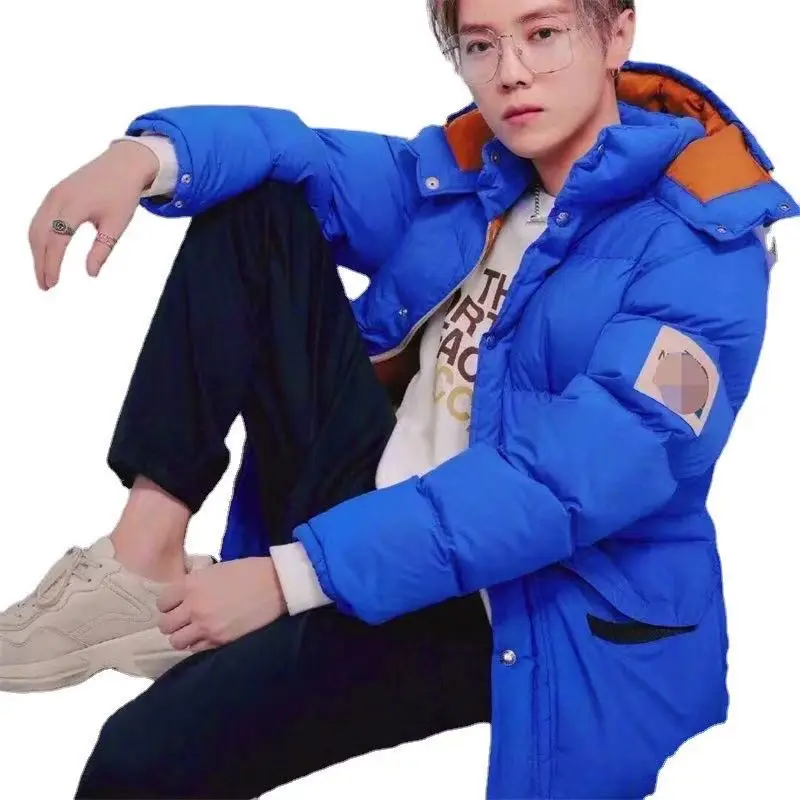 2021's Dong Lu Han g's белый пуховик плюс толстый короткий пуховик для любителей
2021's Dong Lu Han g's белый пуховик плюс толстый короткий пуховик для любителей