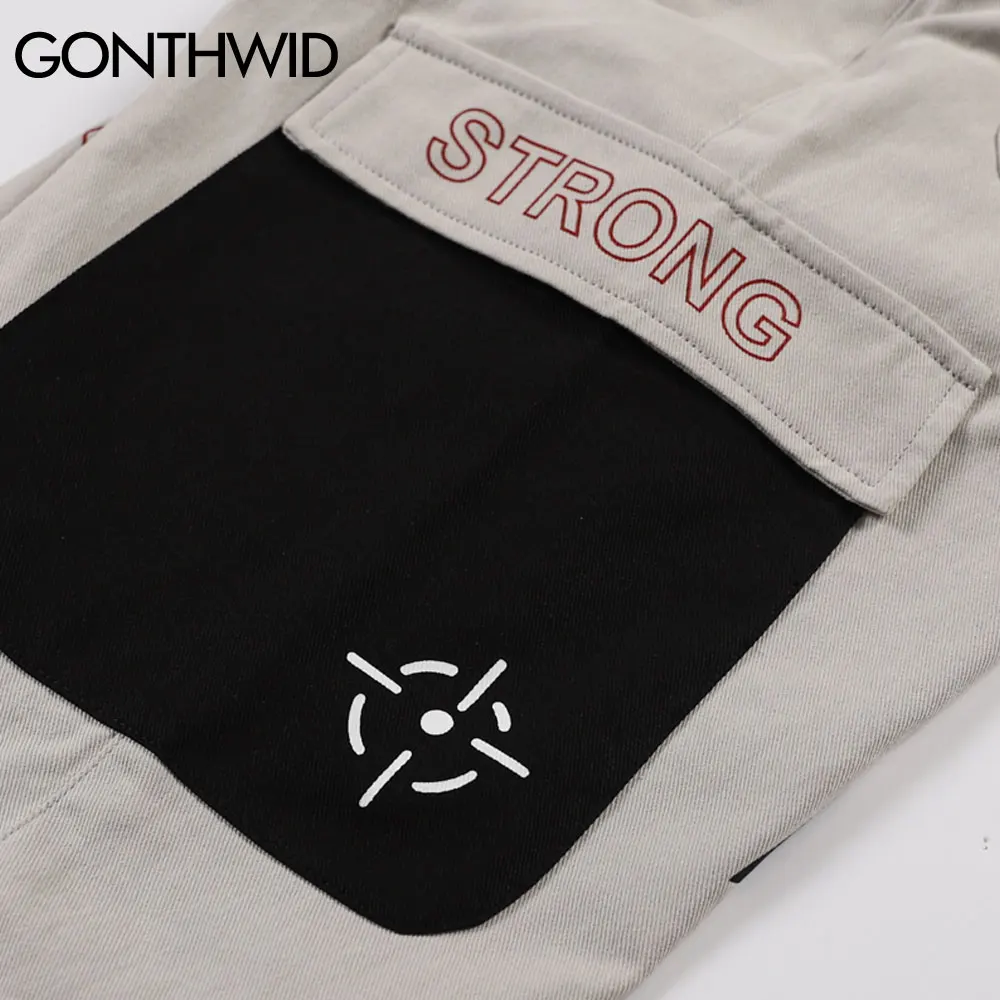 GONTHWID Multi-Pockets Color Block Patchwork Print Cargo Harem Joggers Pants Streetwear Harajuku Hip Hop Casual Loose Trousers
GONTHWID Multi-Pockets Color Block Patchwork Print Cargo Harem Joggers Pants Streetwear Harajuku Hip Hop Casual Loose Trousers