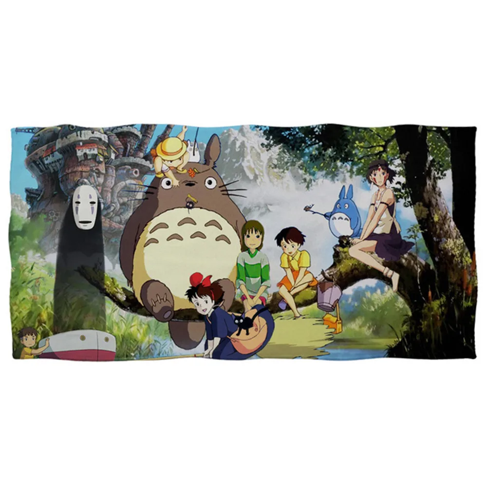 HUGSIDEA Anime My Neighbor Totoro Design Kids Adult Face Towel Funny Beach Bathroom Accessories Bath Towels Soft Quick Dry Towel
HUGSIDEA Anime My Neighbor Totoro Design Kids Adult Face Towel Funny Beach Bathroom Accessories Bath Towels Soft Quick Dry Towel