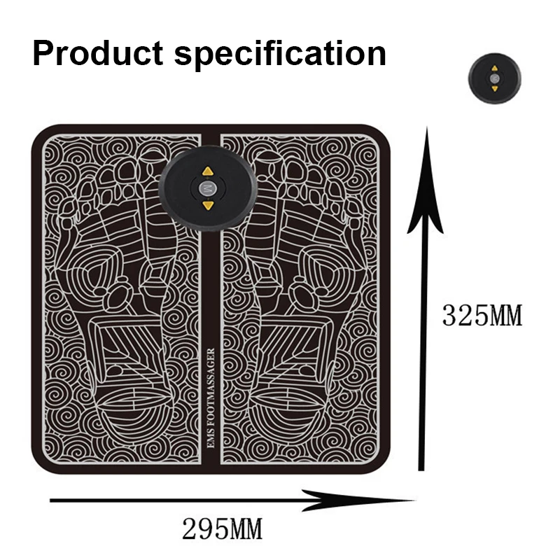 Original Electric EMS Foot Massager Feet Muscle Acupuncture Stimulator pulse feet Physiotherapy Massage Pad Foot Care Tool
Original Electric EMS Foot Massager Feet Muscle Acupuncture Stimulator pulse feet Physiotherapy Massage Pad Foot Care Tool