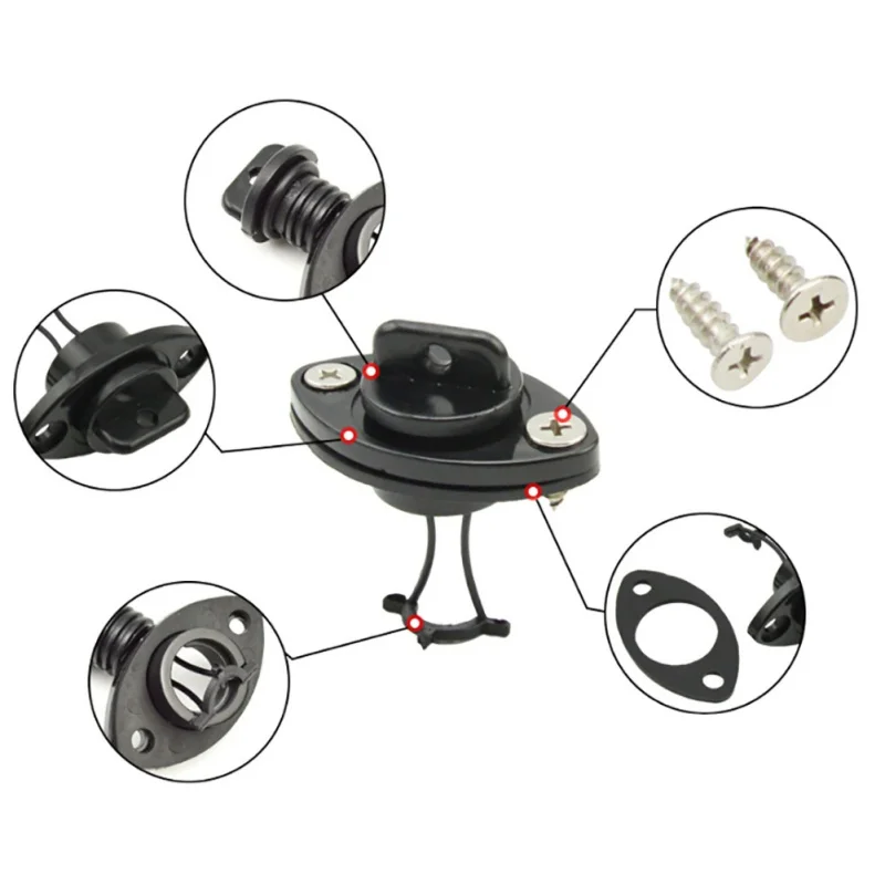 Drain Plug Kit Universal Thread Drain Plug For Kayak Canoe Boat With 2 Screws Outdoor Water Sports Drain Plug Kit
Drain Plug Kit Universal Thread Drain Plug For Kayak Canoe Boat With 2 Screws Outdoor Water Sports Drain Plug Kit