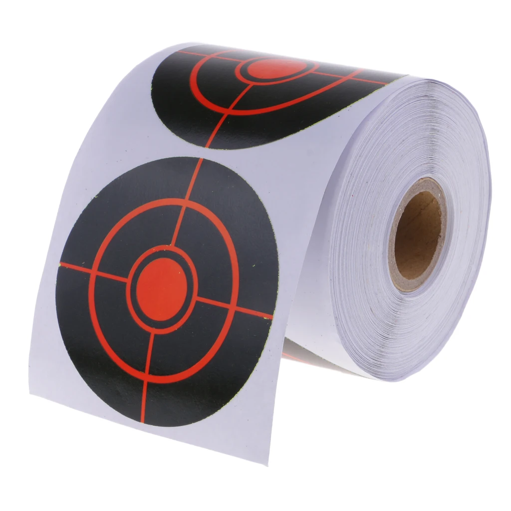 250pcs 3' Reactive Splatter Paper Targets for Hunting Archery Arrow Training Shoot Accessories Black & Red 
250pcs 3' Reactive Splatter Paper Targets for Hunting Archery Arrow Training Shoot Accessories Black & Red
