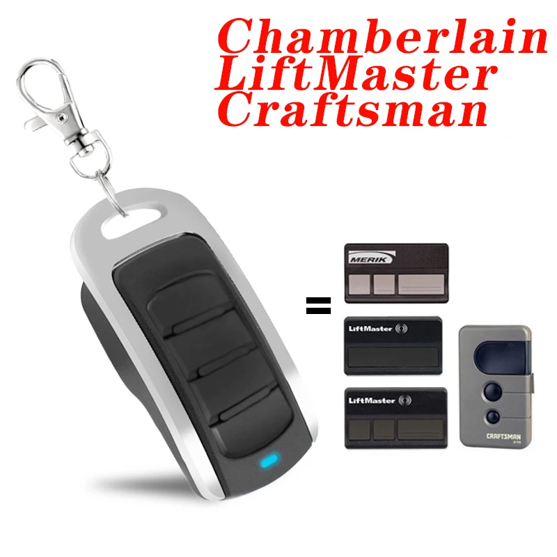 Replace Garage Door Remote Control Chamberlain LiftMaster 370LM 371LM 372LM 950D 953D 139.53985D Compatible Program 315MHz
Replace Garage Door Remote Control Chamberlain LiftMaster 370LM 371LM 372LM 950D 953D 139.53985D Compatible Program 315MHz