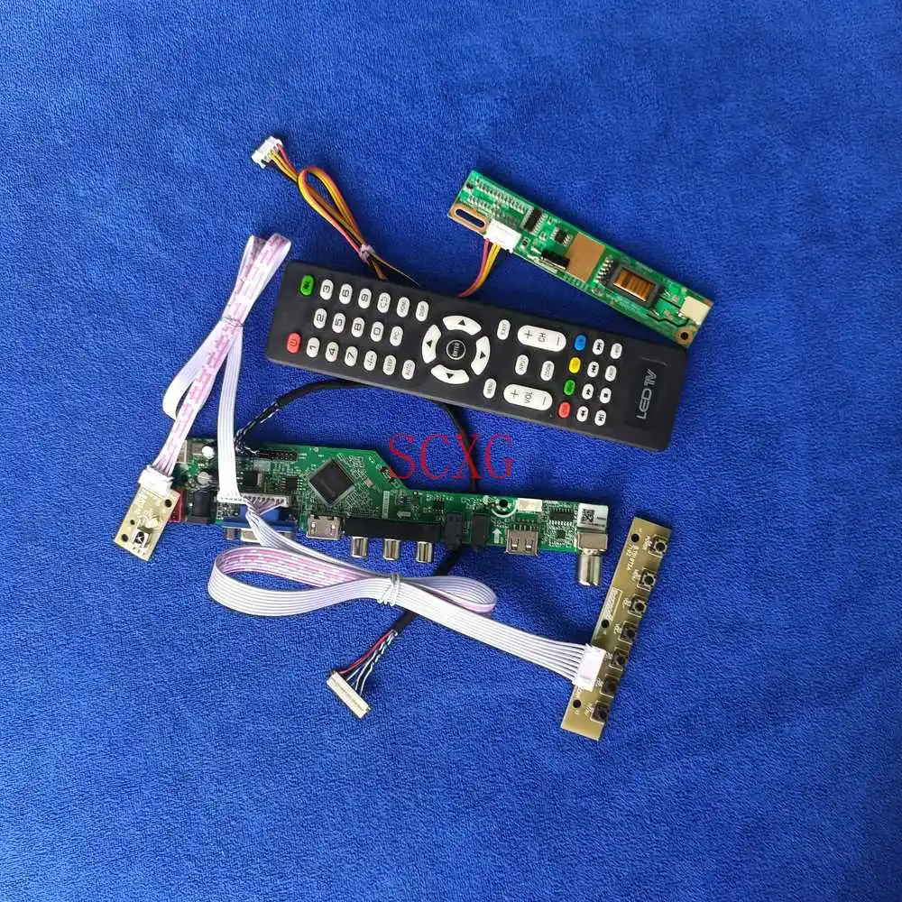 Analog signal 1024*768 HDMI-compatible USB VGA 1CCFL 20-Pin LVDS Fit B133XN01/B133XN02/B133XN03/B133XN04 Screen driver board Kit
Analog signal 1024*768 HDMI-compatible USB VGA 1CCFL 20-Pin LVDS Fit B133XN01/B133XN02/B133XN03/B133XN04 Screen driver board Kit