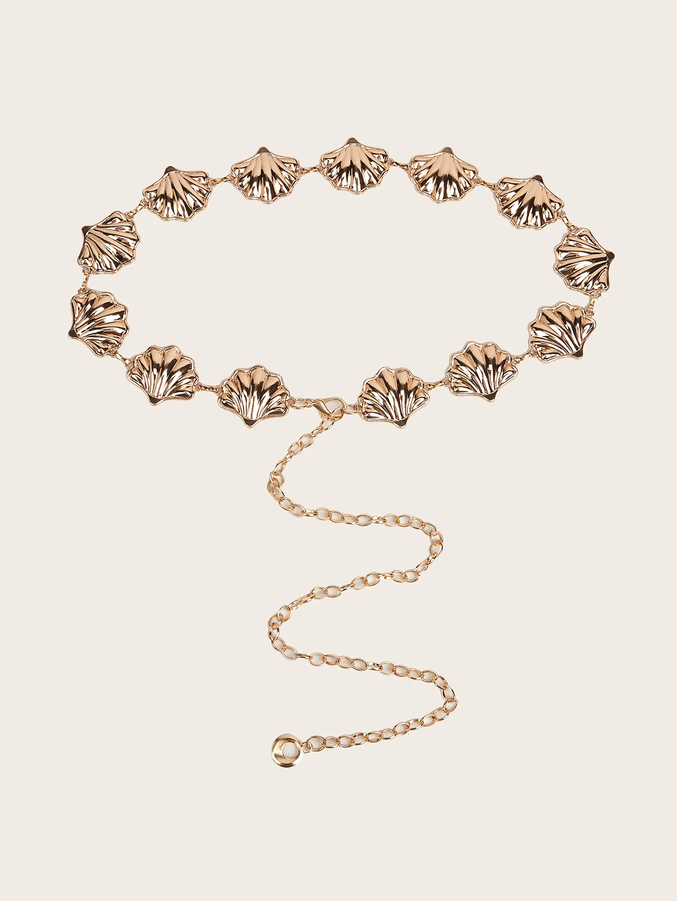 2021 Ladies Simple Fashion Shell Adjustable Chain Metal Long Round Hollow Pendant Waist Chain Hundred Matching Acce
2021 Ladies Simple Fashion Shell Adjustable Chain Metal Long Round Hollow Pendant Waist Chain Hundred Matching Acce