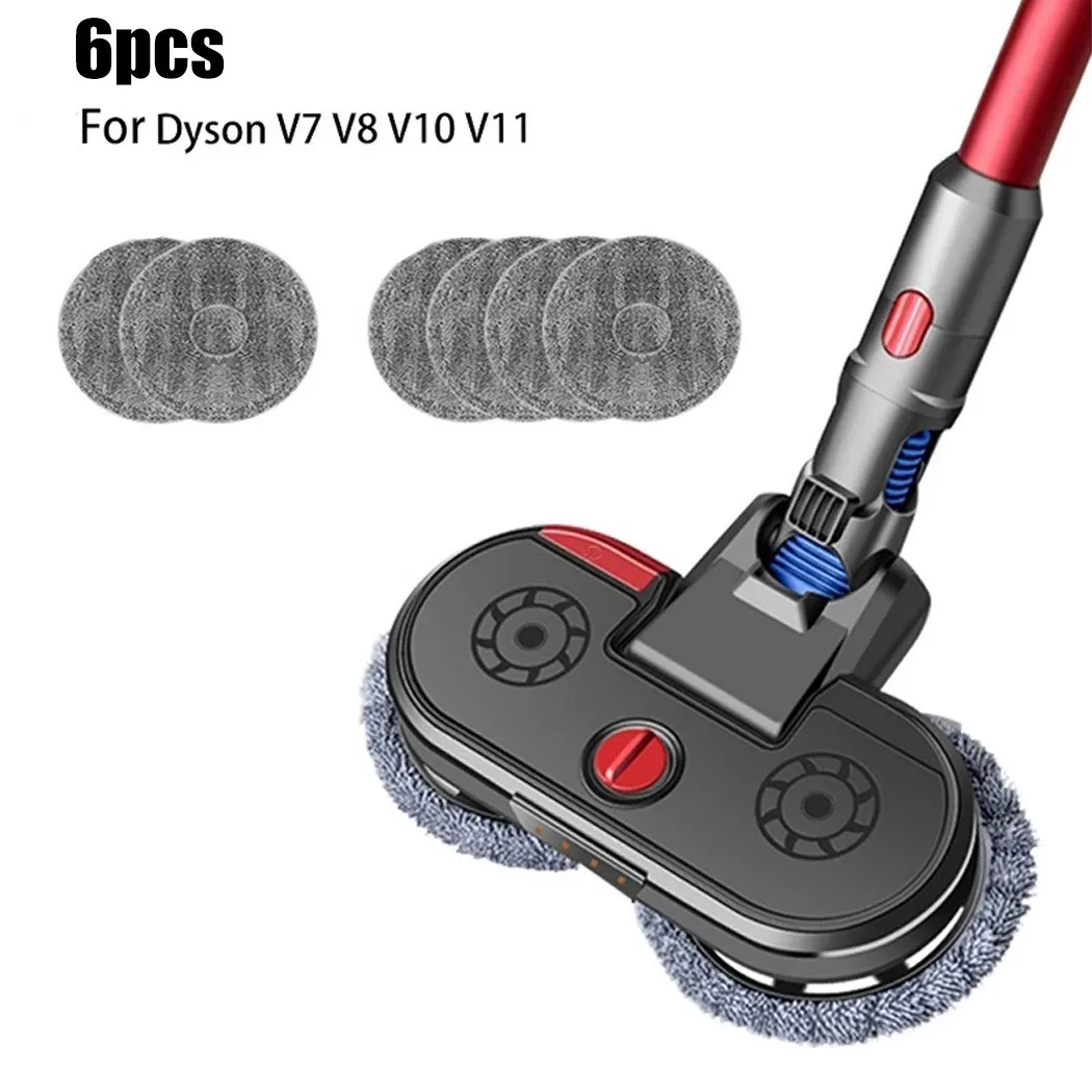 1* Mop Head +6* Mop Cloth Mopping For Dyson V6 V7 V8 V10 V11 Vacuum Cleaner Parts Household Sweeper Cleaning Tool Replacement
1* Mop Head +6* Mop Cloth Mopping For Dyson V6 V7 V8 V10 V11 Vacuum Cleaner Parts Household Sweeper Cleaning Tool Replacement