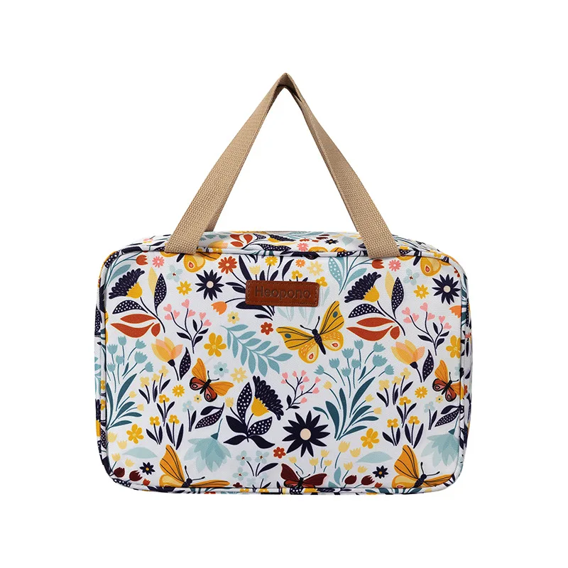 Color flower printing portable thermal insulation lunch bag thermal insulation food fresh-keeping ice bag suitable for women and
Color flower printing portable thermal insulation lunch bag thermal insulation food fresh-keeping ice bag suitable for women and