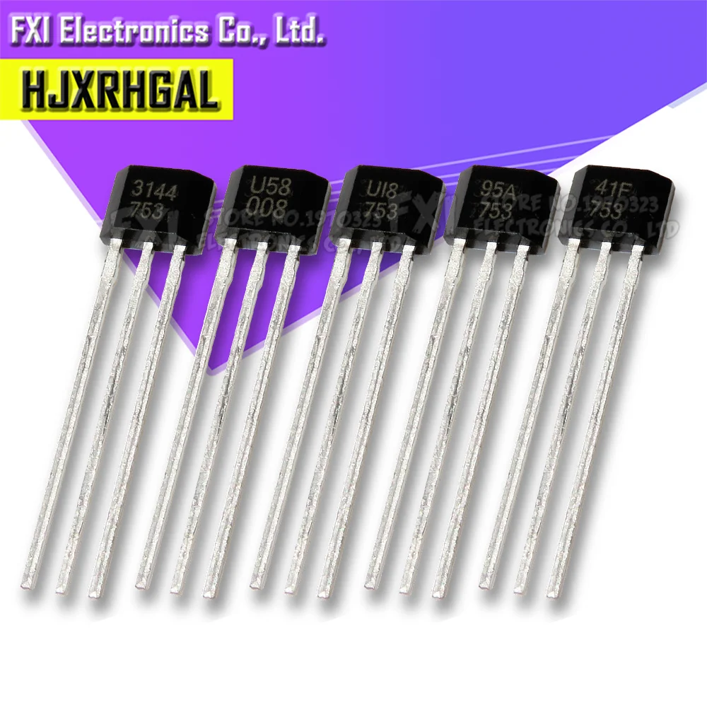10PCS 49E Hall element SS49E OH49E A3144E SS40AF SS41F SS495A US1881 US5881 UGN3503 OH137 HAL276 Hall sensor Hall Effect Sensor
10PCS 49E Hall element SS49E OH49E A3144E SS40AF SS41F SS495A US1881 US5881 UGN3503 OH137 HAL276 Hall sensor Hall Effect Sensor