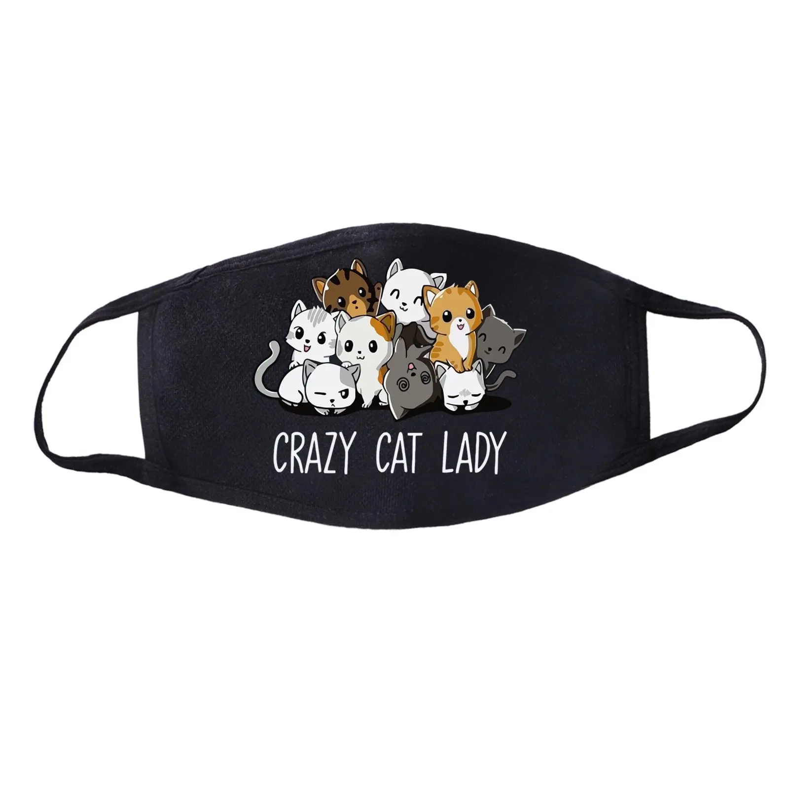 Crazy Cat Lady Cute Kittys Printed Mouth Covering Washable Reusable Fabric Face Mask with Filter
Crazy Cat Lady Cute Kittys Printed Mouth Covering Washable Reusable Fabric Face Mask with Filter