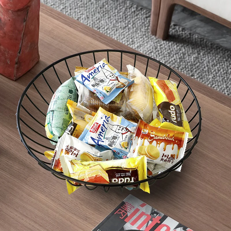 Metal Wire Fruit Basket Stand Candy Dish Bowl Fruit Holder Creative Desktop Bedroom Kitchen Storage basket Dry Fruit Tray
Metal Wire Fruit Basket Stand Candy Dish Bowl Fruit Holder Creative Desktop Bedroom Kitchen Storage basket Dry Fruit Tray